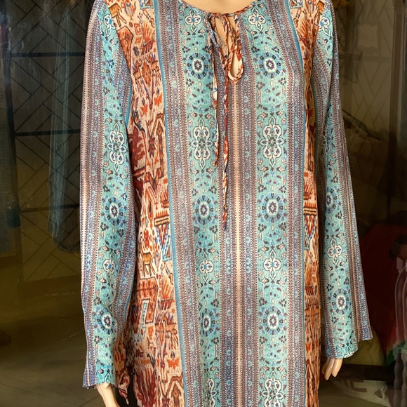 🛍🛍 NWT KAREN KANE SHEER TUNIC TOP 🛍🛍 - Picture 2 of 8